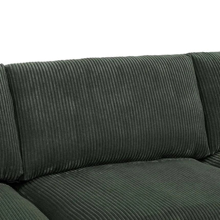 Liraya 108" Sofa- Bubble Style Cushioned 3 Seater Sofa for Living Room or Office