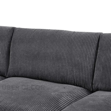 Liraya 108" Sofa- Bubble Style Cushioned 3 Seater Sofa for Living Room or Office