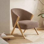 Taupe Brown Velvet
