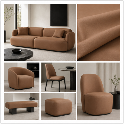DONALD - Upholstery Fabric- Beige