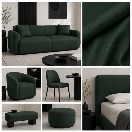 DONALD - Upholstery Fabric- Green