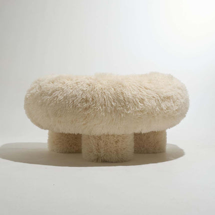 Furrora Cloud Chair Playful Postmodern Statement Lounge Accent for Cozy Living Room and Bedroom Interiors