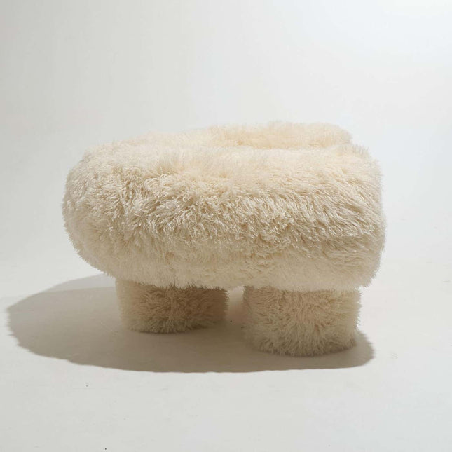 Furrora Cloud Chair Playful Postmodern Statement Lounge Accent for Cozy Living Room and Bedroom Interiors