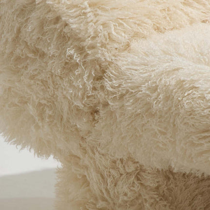 Furrora Cloud Chair Playful Postmodern Statement Lounge Accent for Cozy Living Room and Bedroom Interiors