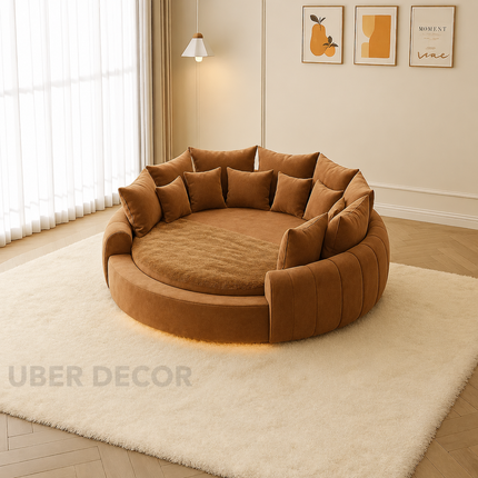 Doze Dome Round Cloud Bed – Luxe Living Room & Lounge Highlight