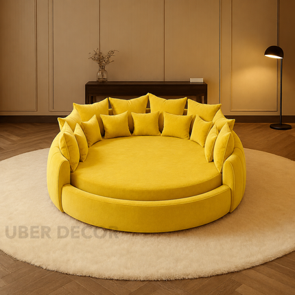 Doze Dome Round Cloud Bed – Luxe Living Room & Lounge Highlight