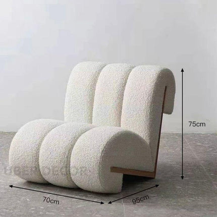 Alba Nest – Modern Lounge Chair for Living Room & Hotel Spaces