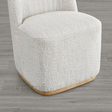 ArcLinea Modern Dining Chair Set of 2 Contemporary Minimalist Custom Made Design Ideal for Dining Room Kitchen Dining Area - Uber Decor