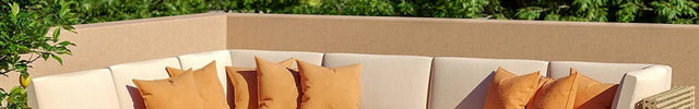 Sunvale Retreat PE Rattan Wicker Sectional Outdoor Sofa Set, Patio Conversation Garden Lounge Set for Poolside Terrace Porch
