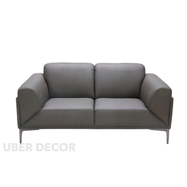 Neyra 68" 2-Seater Modern Loveseat – Customisable Square Arm Sofa for Living Room or Office - Uber Decor