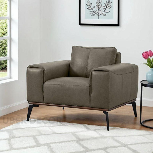 Calmora Lounge Chair – Mid‑Century Modern Japandi Accent Chair | Customize for Living Room or Lounge - Uber Decor