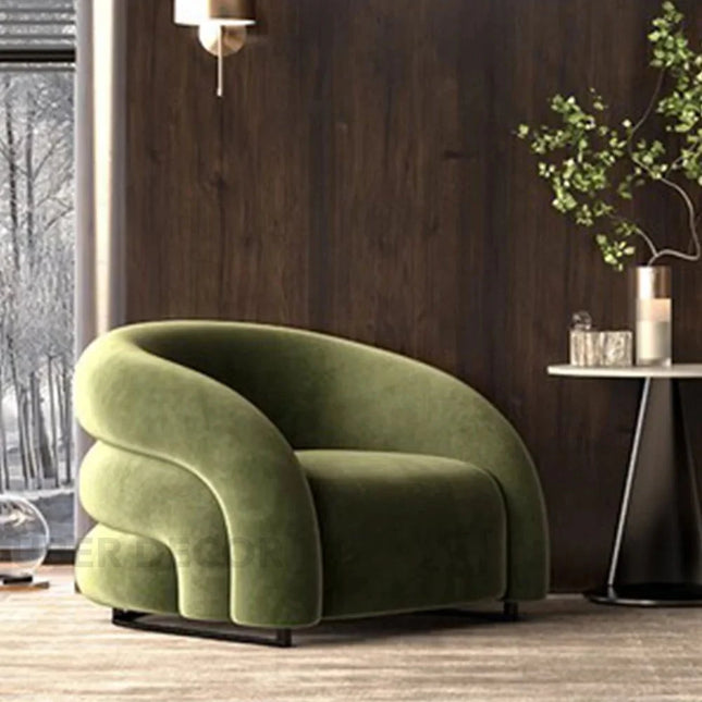 Arden Luxe – Modern Accent Chair for Living Room & Lounge Spaces - Uber Decor