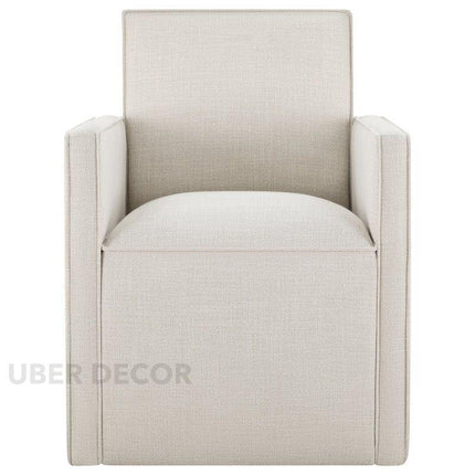 Ardina Modern Dining Chair Custom Made Armchair Design Ideal for Dining Room Living Area Formal Lounge - Uber Decor