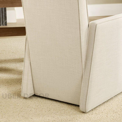 Ardina Modern Dining Chair Custom Made Armchair Design Ideal for Dining Room Living Area Formal Lounge - Uber Decor