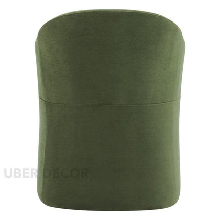 Ravyn Modern Side Chair Set of 2 with Curved Back and Sculptural Silhouette Ideal for Dining or Accent Seating - Uber Decor