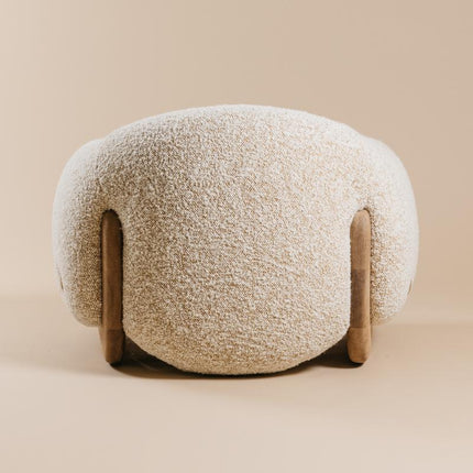Cocoonora Lounge Chair Retro Inspired Contemporary Accent Statement Seating for Modern Living Room and Bedroom Interiors