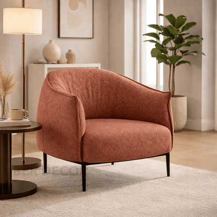 Lusso Uno – Italian Minimalist Accent Chair for Hotel, Lounge & Living Spaces