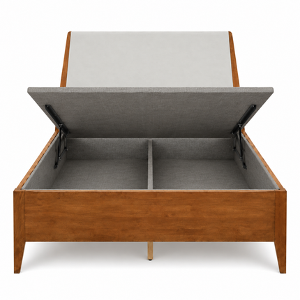 MapleMist Upholstered Platform Customisable Bed for Contemporary Bedrooms