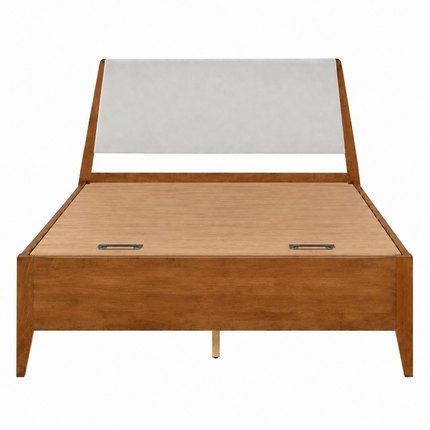 MapleMist Upholstered Platform Customisable Bed for Contemporary Bedrooms