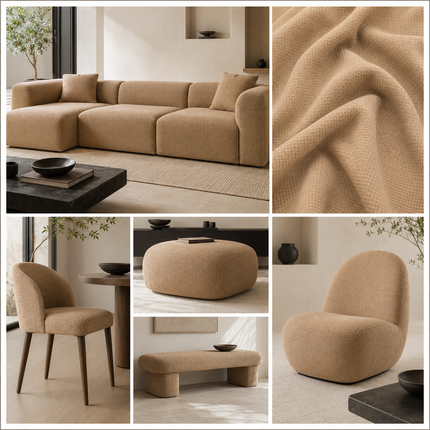 MILANO - Upholstery Fabric- Mustard
