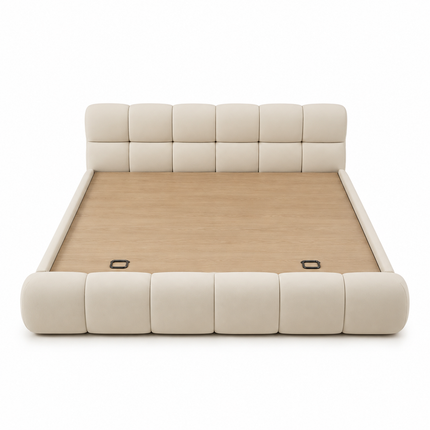Naptide Bubble Bed – Contemporary Plush Platform Bed for Modern Interiors
