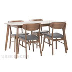 Natural Walnut / Dark Gray