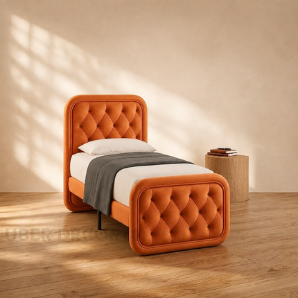Nightfall Embrace Contemporary Tufted Luxury Bed – Modern Bedroom Icon
