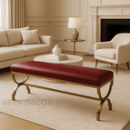 Wine Red Leatherette