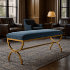 Slate Blue Suede Velvet