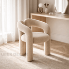 Warm Beige Boucle