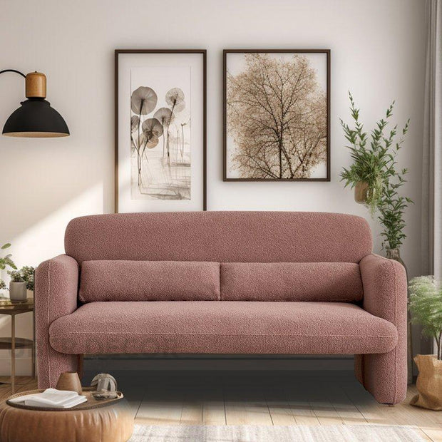 Quito 59" Soft Contour Couch – Modern Rounded Edge Sofa for Elevated Comfort & Style - Uber Decor