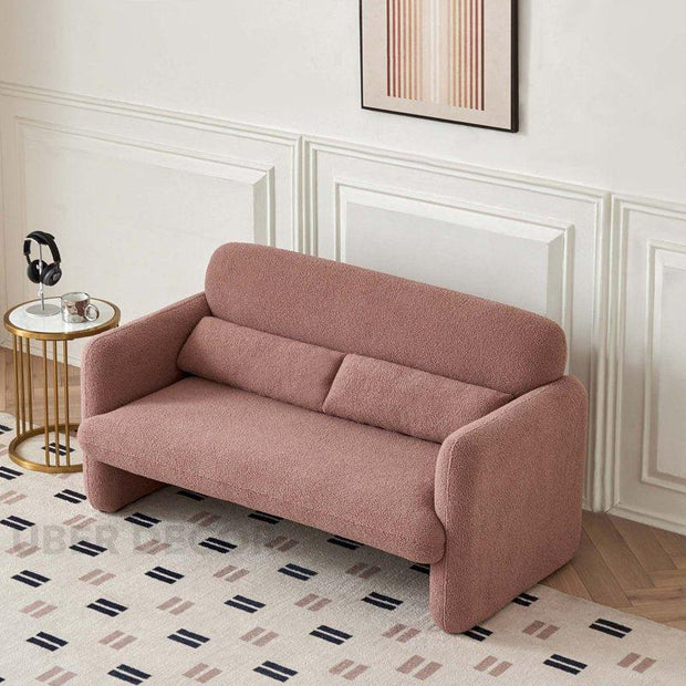 Quito 59" Soft Contour Couch – Modern Rounded Edge Sofa for Elevated Comfort & Style - Uber Decor