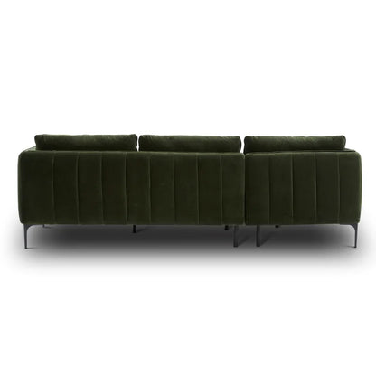 Amelise Sectional Sofa- L-Shaped Lounger Sofa with Left or Right Aligned Chaise- Contemporary Sofa for Office, Living room