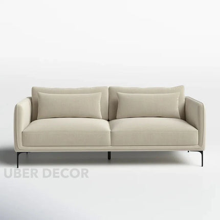Amelise 84" Sofa- Contemporary Upholstered Extra Wide Couch for Office, Living room