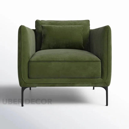 Amelise Accent Chair- Single Seater Contemporary Sofa Chair for Office, Living room