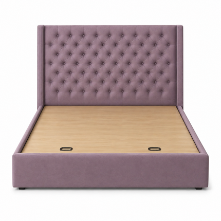 Rest Royale Wingback Bed – Diamond-Tufted Headboard for Luxe Interiors