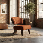 Rust Textured Boucle