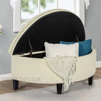 Cream Leatherette