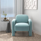Soft Aqua Suede