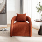 Rust Brown Boucle