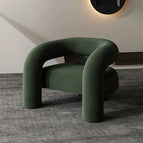 Forest Green Suede Velvet
