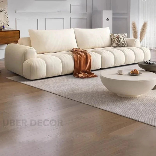 Dresden Nordic Designer Sofa Set – Modern Luxury Floor Lounge for Living Room, Garden & Office Spaces - Uber Decor