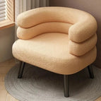 Light Sand Beige Fuzzy Boucle