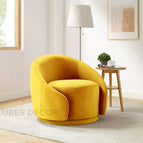 Mustard Yellow Suede Velvet