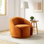 Terracotta Suede Velvet