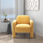 Warm Mustard Yellow Suede