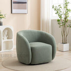 Sage Green Fuzzy Boucle