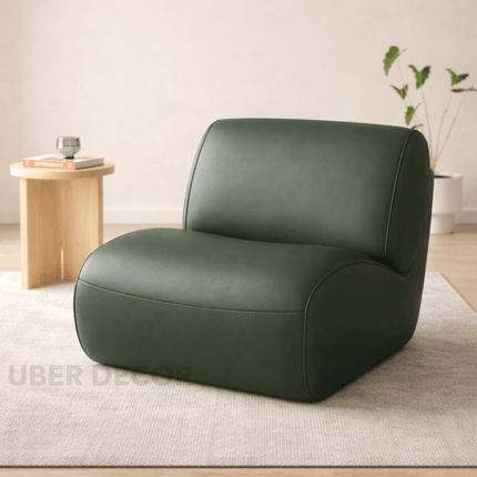 Seyra- Unique Modern Iconic Swivel Upholstered Accent Chair for Living Room or Office