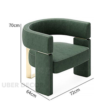 Zenith Comfort – Modern Minimalist Customizable Lounge Armchair for Living Room & Hospitality Spaces