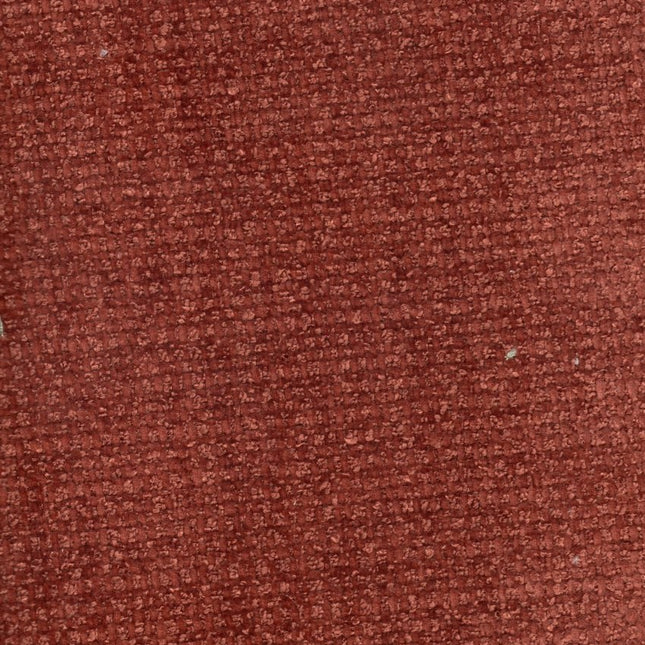 LUXURY CLUB - Upholstery Fabric- Brick Red